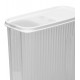 Pote 2,4 Litros Em Plástico Ivory Branco Lyor